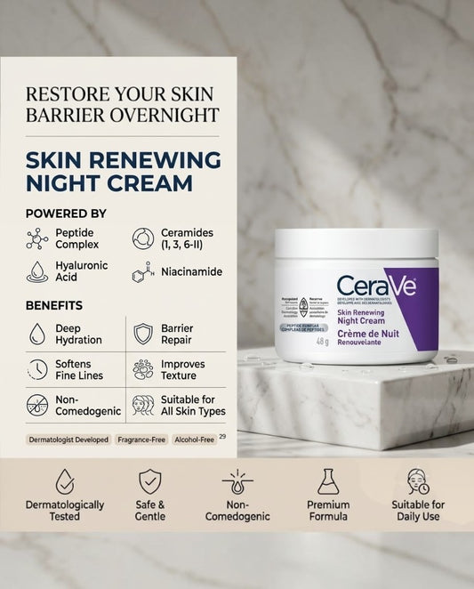 CeraVe Skin Renewing Night Cream