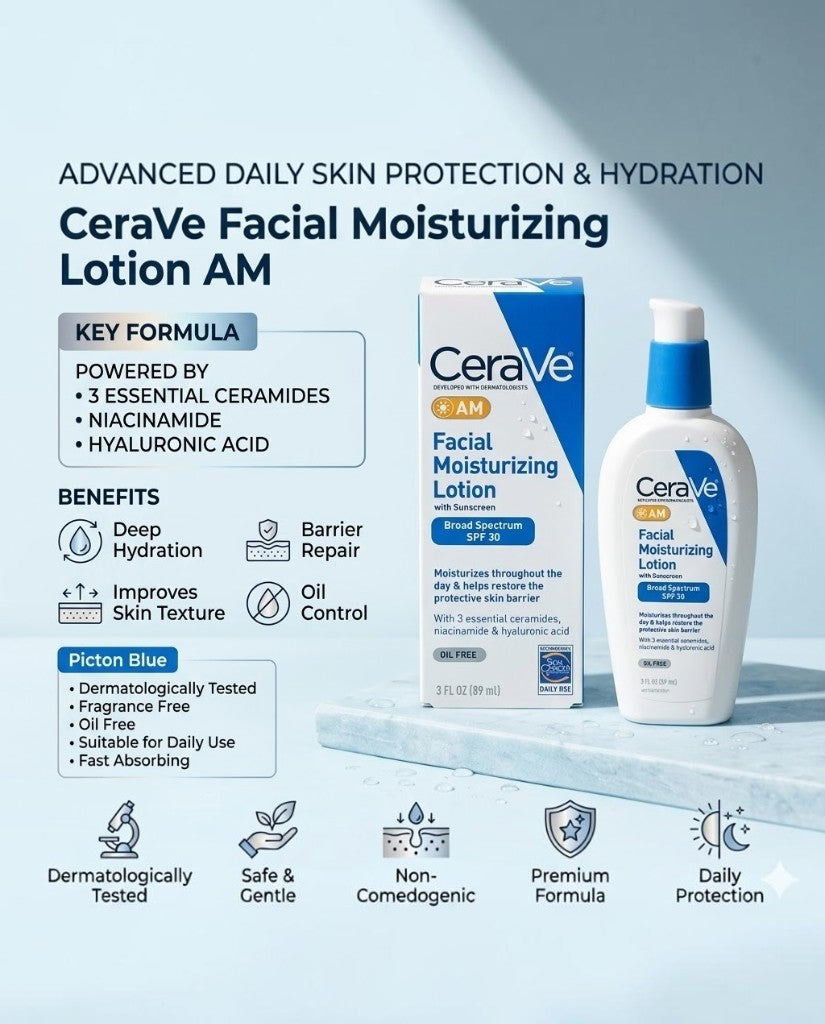 Cerave Facial Moisturizing Lotion Am