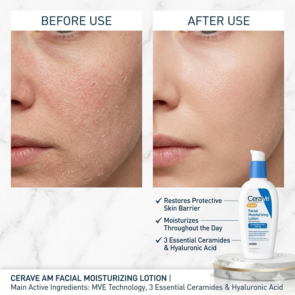 Cerave Facial Moisturizing Lotion Am