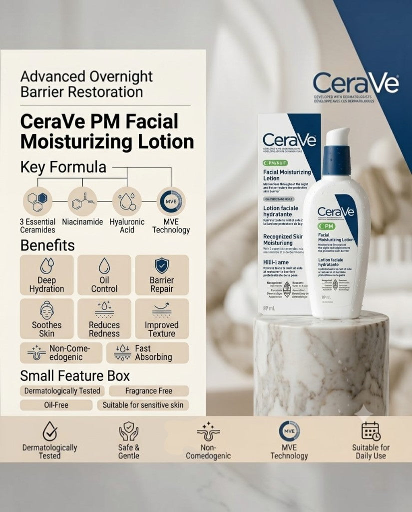 Cerave Facial Moisturizing Lotion PM