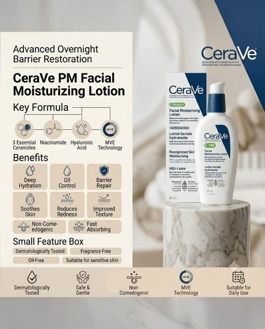 Cerave Facial Moisturizing Lotion PM