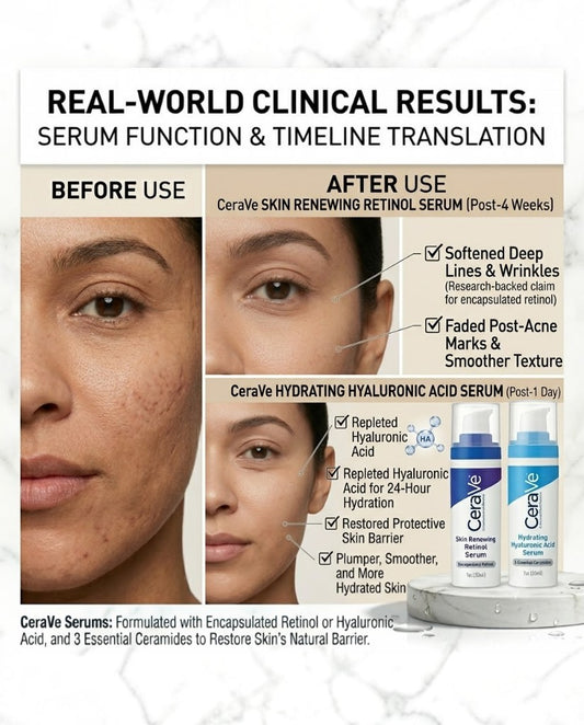 Cerave Retional and Hydrating Hyaluronic Skin Serums