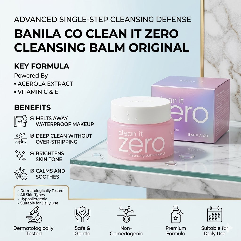 Clean It Zero | Face Cleansing | Makeup Remover Balm 25 ml