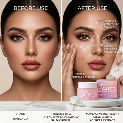 Clean It Zero | Face Cleansing | Makeup Remover Balm 25 ml