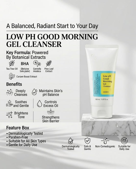 Cosrx Low Ph Good Morning Gel Cleanser