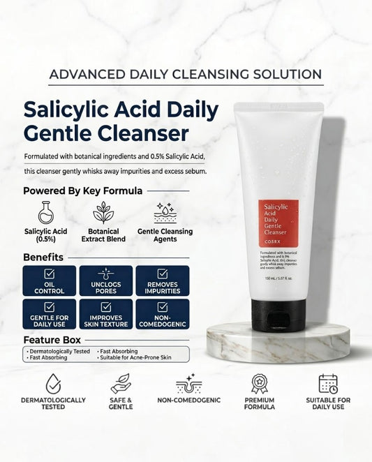 Cosrx Salicylic Acid Daily Face Cleanser