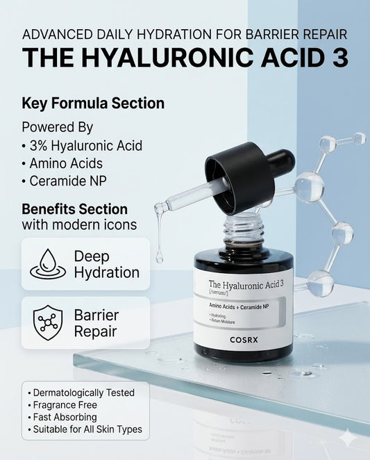 Cosrx The Hyaluronic Acid 3 Skin Serum