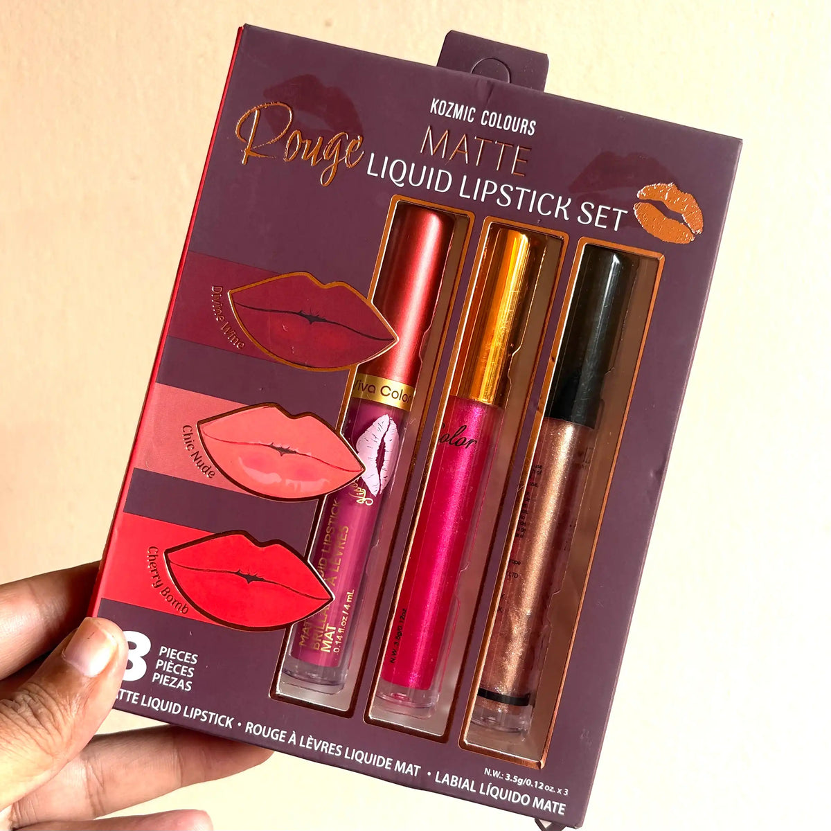 Rouge Liquid Lipsticks Set