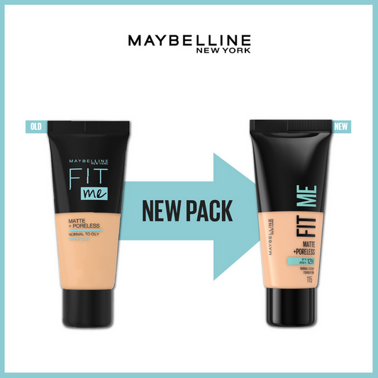 Maybelline Fitme Matte + Poreless Foundation