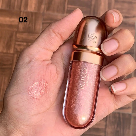 Kiko Milano Lip Glosses Golden Box