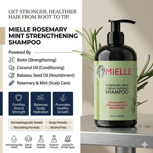 MIELLE Hair Shampoo 355ml