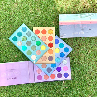 Beauty Glazed Color Board Palettes