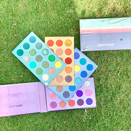Beauty Glazed Color Board Palettes