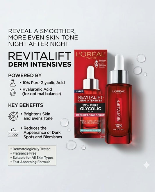Loreal 10% Pure Glycolic Acid Serum