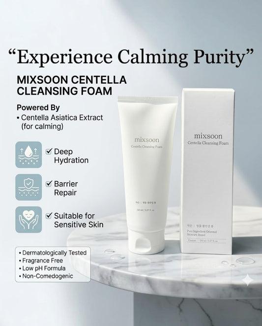 Mixsoon Centella Cleansing Foam 150 ml