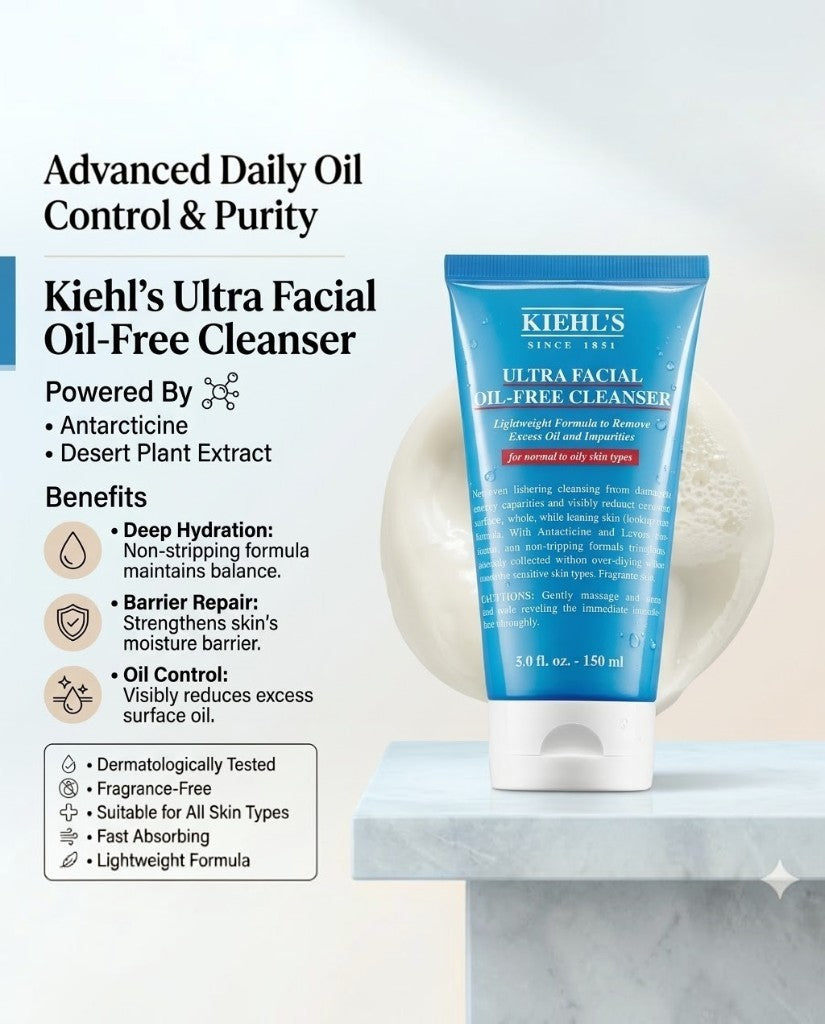 Kiehl's Ultra Facial oil Free Cleanser