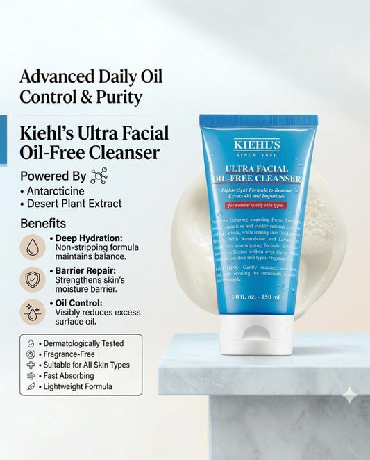 Kiehl's Ultra Facial oil Free Cleanser