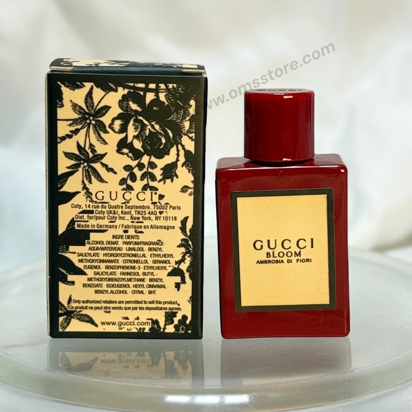 Gucci Bloom Ambrosia DI Flori Mini Travel Perfume EDP Intense 5ml