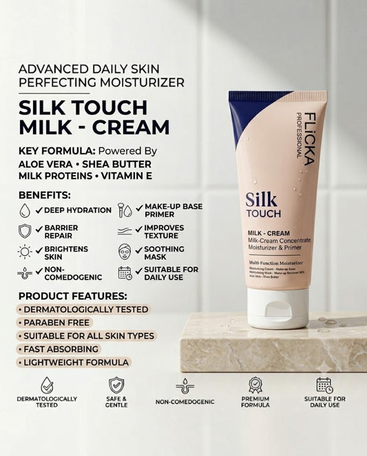 Flicka Silk Touch Moisturizing & Primer Cream