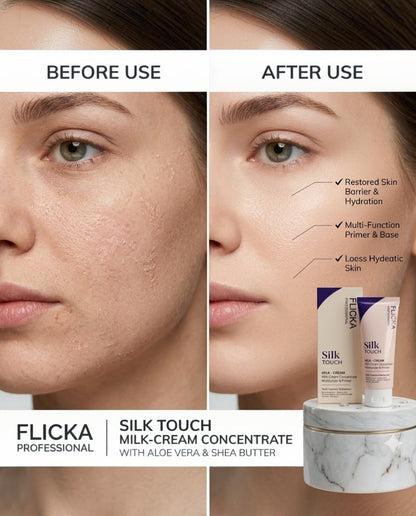 Flicka Silk Touch Moisturizing & Primer Cream