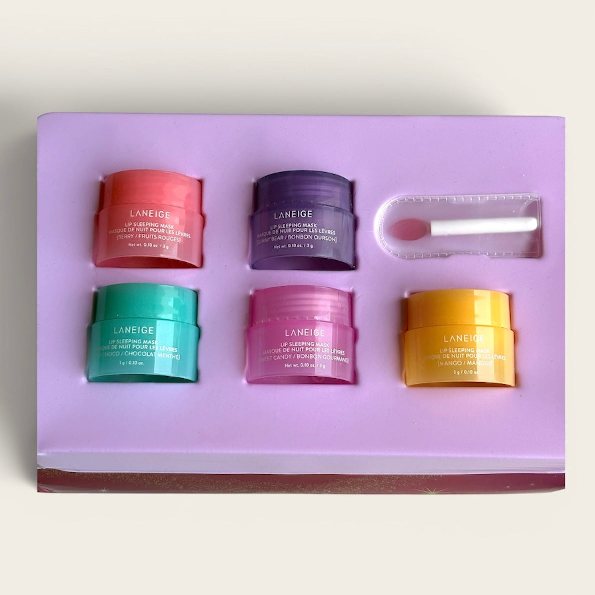 Laneige Lip Sleeping Mask Pack OF 5 Different