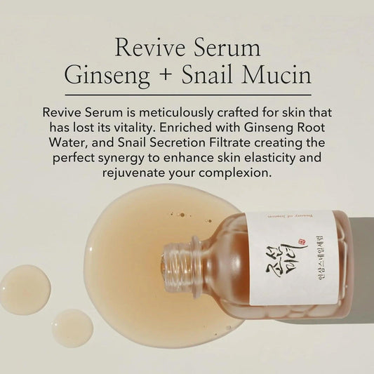 Beauty Of Joseon Ginseng+Snail Musin Serum