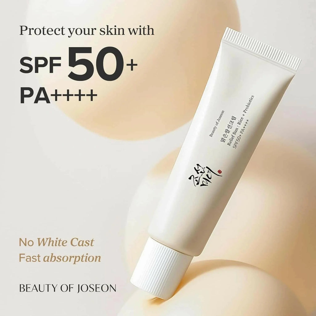 Beauty of Joseon Relief Sun, Rice & Probiotics SPF50+ PA++++