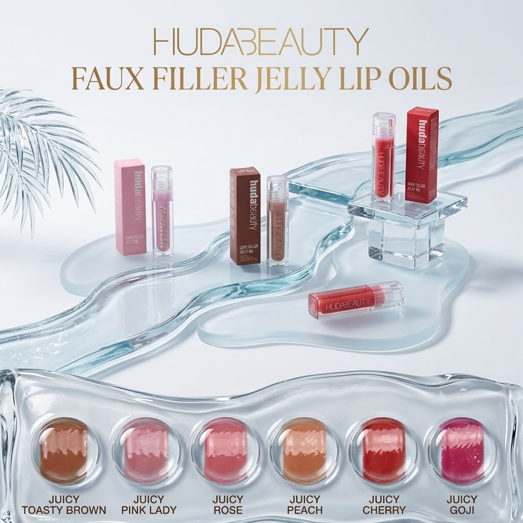 Hudabeauty Faux Filler Lip Oil.