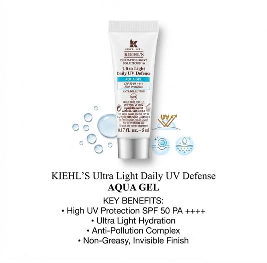 KIEHL'S Ultra Light Daily UV Defense AQUA GEL 5ML