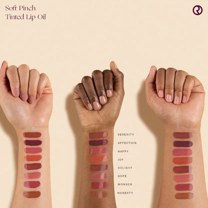 rare beauty soft pinch liquid lip oil swatches .
