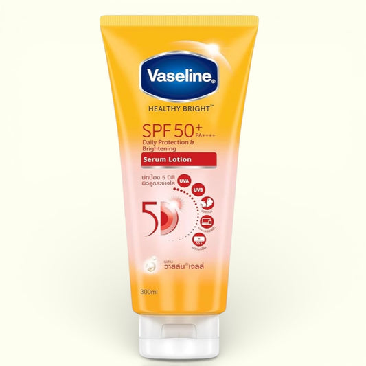 Vaseline SPF50 Daily Protection & Whitening Serum Lotion 300ml