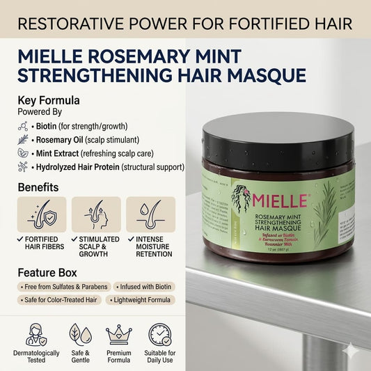 MIELLE Hair Masque 340 G