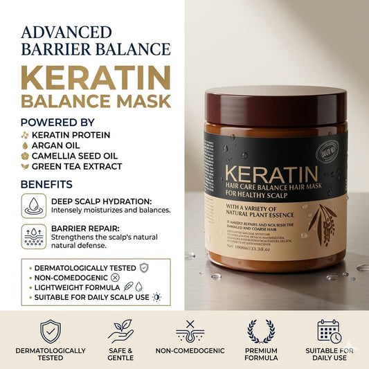 Keratin Brazil Nut Hair mask 500ML