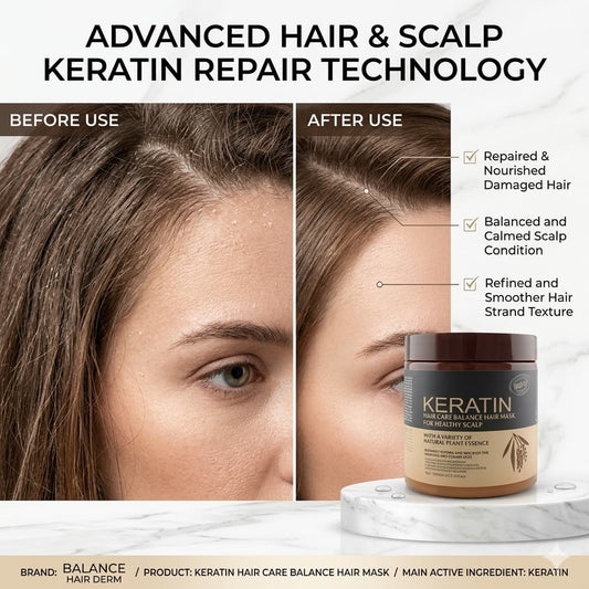 Keratin Brazil Nut Hair mask 500ML
