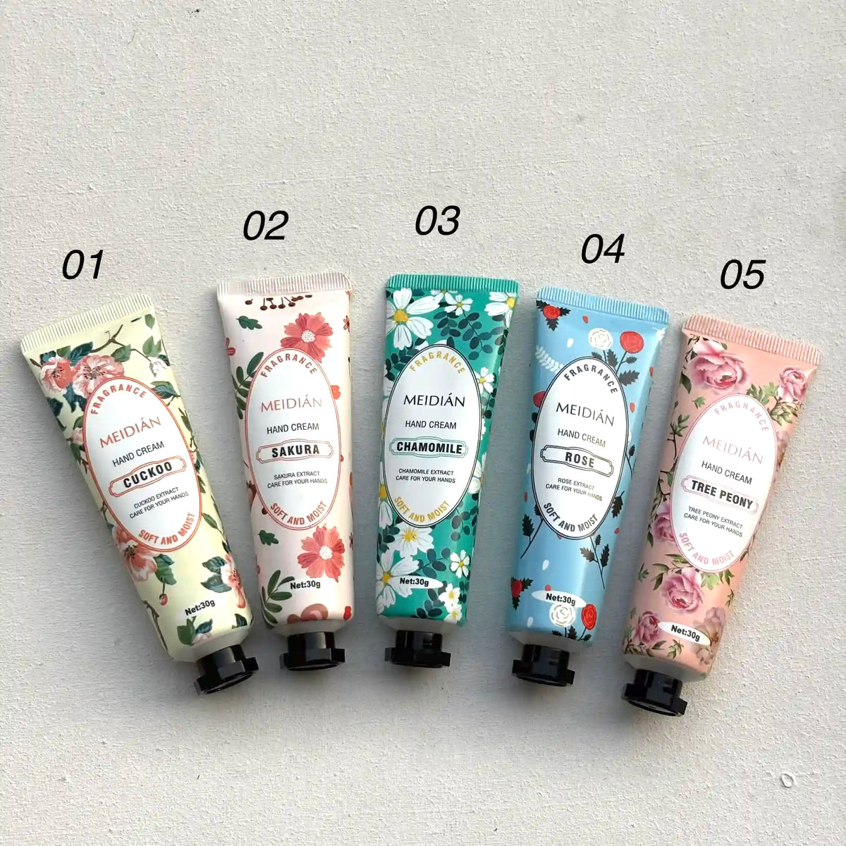 Flower Fragrance Hand Creams