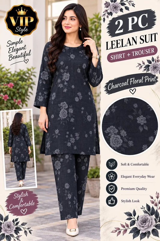 2 Pc All Over Stuff Leelen Suit