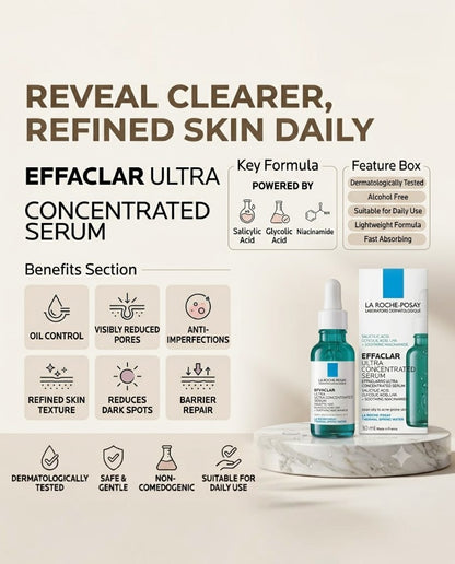 LA Roche Effaclar Ultra Concentrated Serum