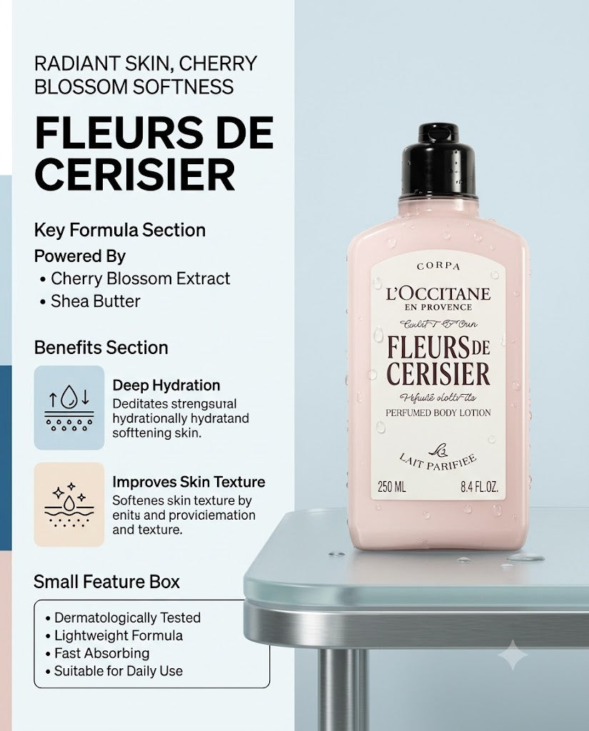 L'OCCITANE  Perfumed Body Lotion 250ML