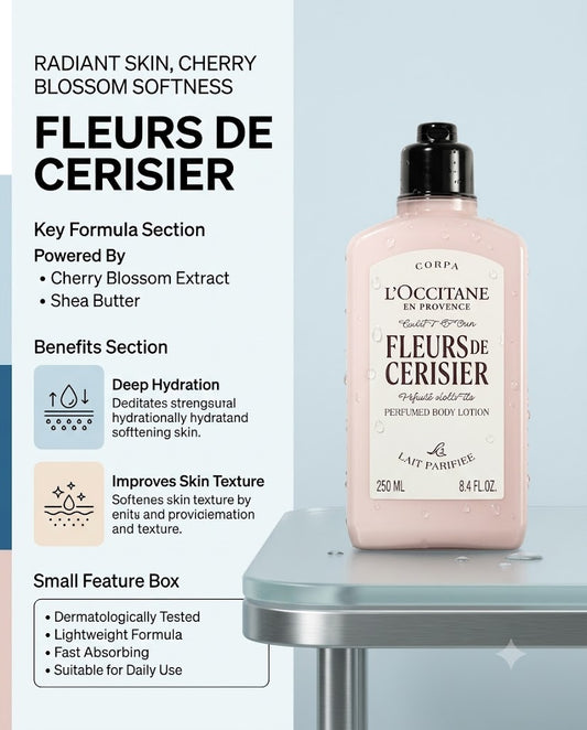 L'OCCITANE  Perfumed Body Lotion 250ML