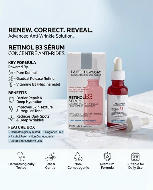 Laroche-Posay Retinol B3 Serum Concentre Anti- Rides