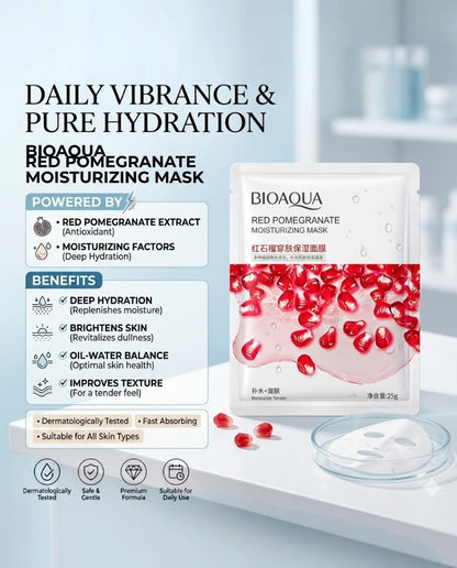Bioaqua Red Pomegranate Moisturiserizing Mask