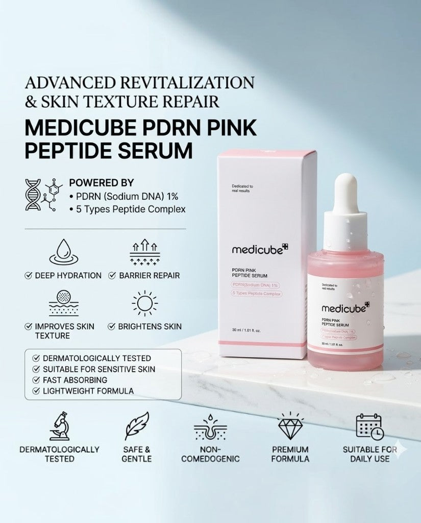 Medicube PDRN Pink PeptideSerum