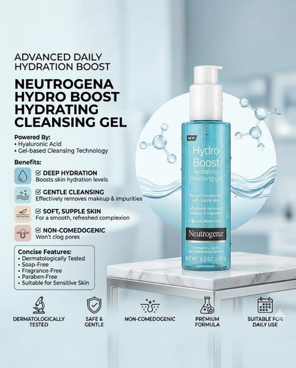Neutrogena Hydro Boost Cleansing Gel