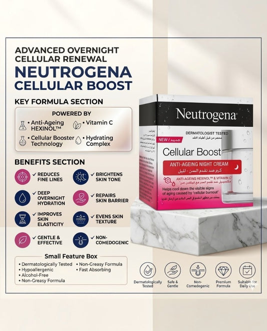 Neutrogena anti-ageing night cream