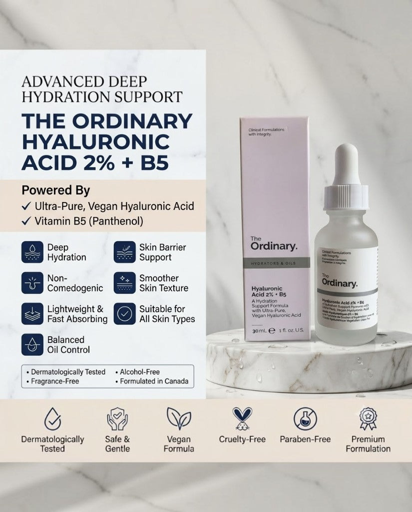 THE ORDINARY HYALURONIC ACID 2% +B5