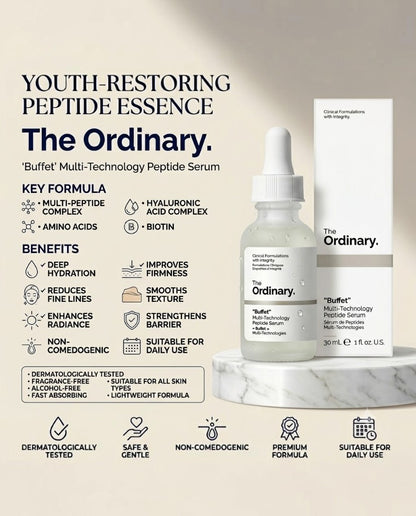 The Ordinary Buffet Serum 30Ml