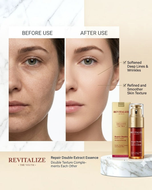 Revitalize dual extraction and integration beauty skin essence