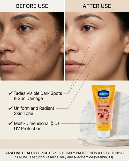 Vaseline SPF50 Daily Protection & Sunscreen 300ml