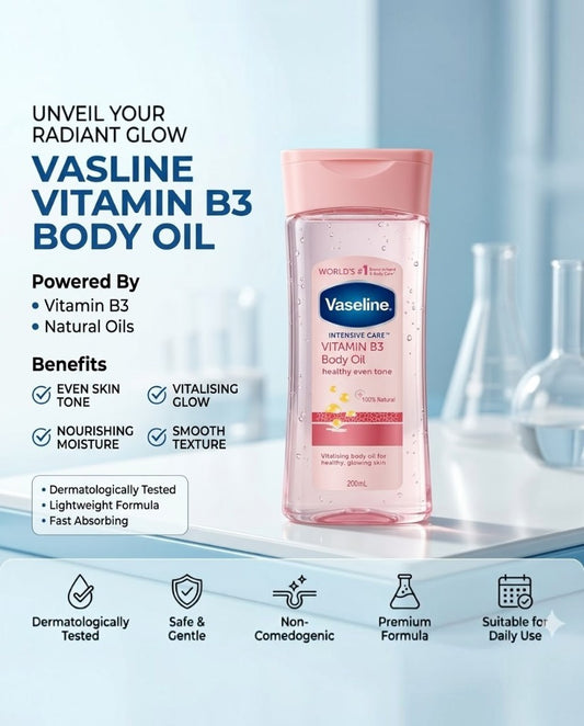 Vaseline Vitamin B 3 Body Oil