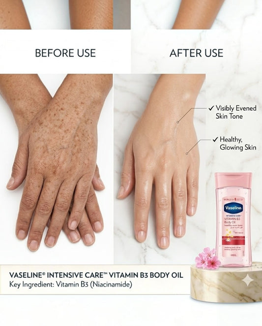Vaseline Vitamin B 3 Body Oil
